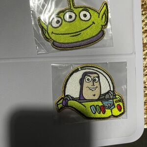 Stoney Clover Lane Green and Purple Character Patches